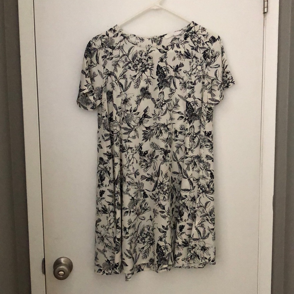 Floral print dress